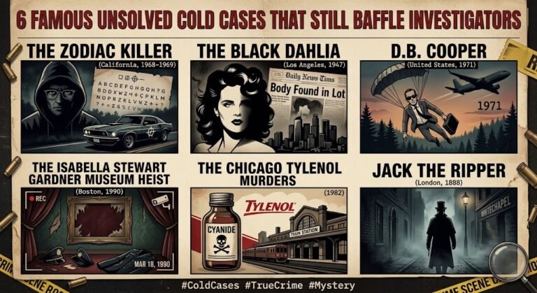 6 Famous Unsolved Cold Cases That Still Baffle Investigators