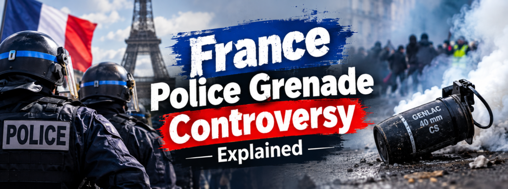 Police Grenade Controversy Explained: How a Teenager Lost His Hand and Why France Is Divided