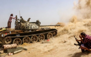 Saudi-Led Forces Shoot Down Houthi Missile as Yemen Fighting Intensifies