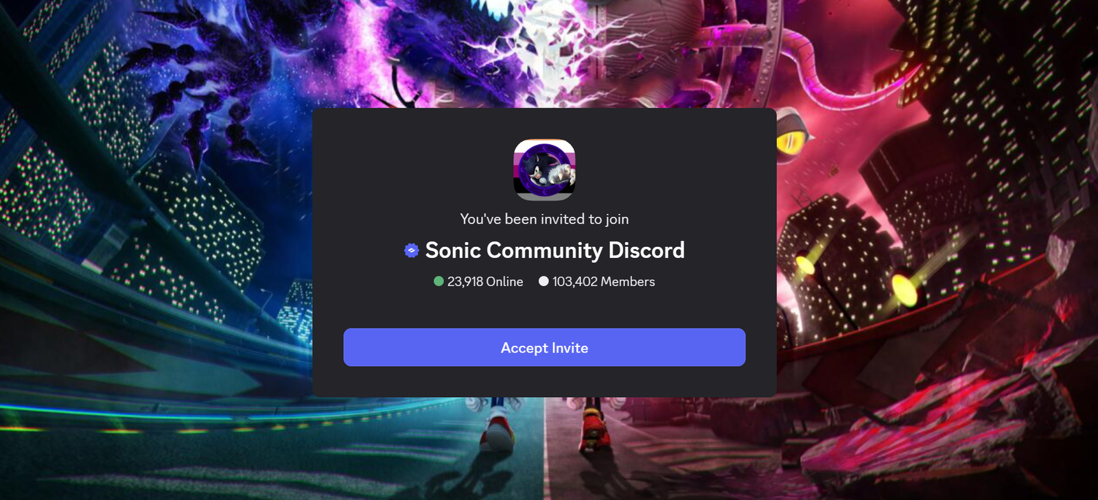 Sonic Community Discord