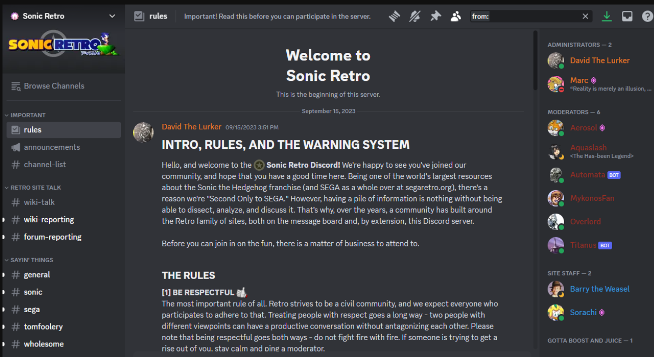 Sonic Retro