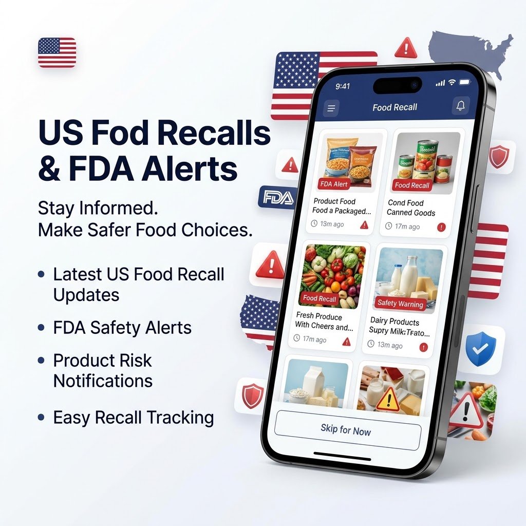 US Food Recalls & FDA Alerts: Skip for Now